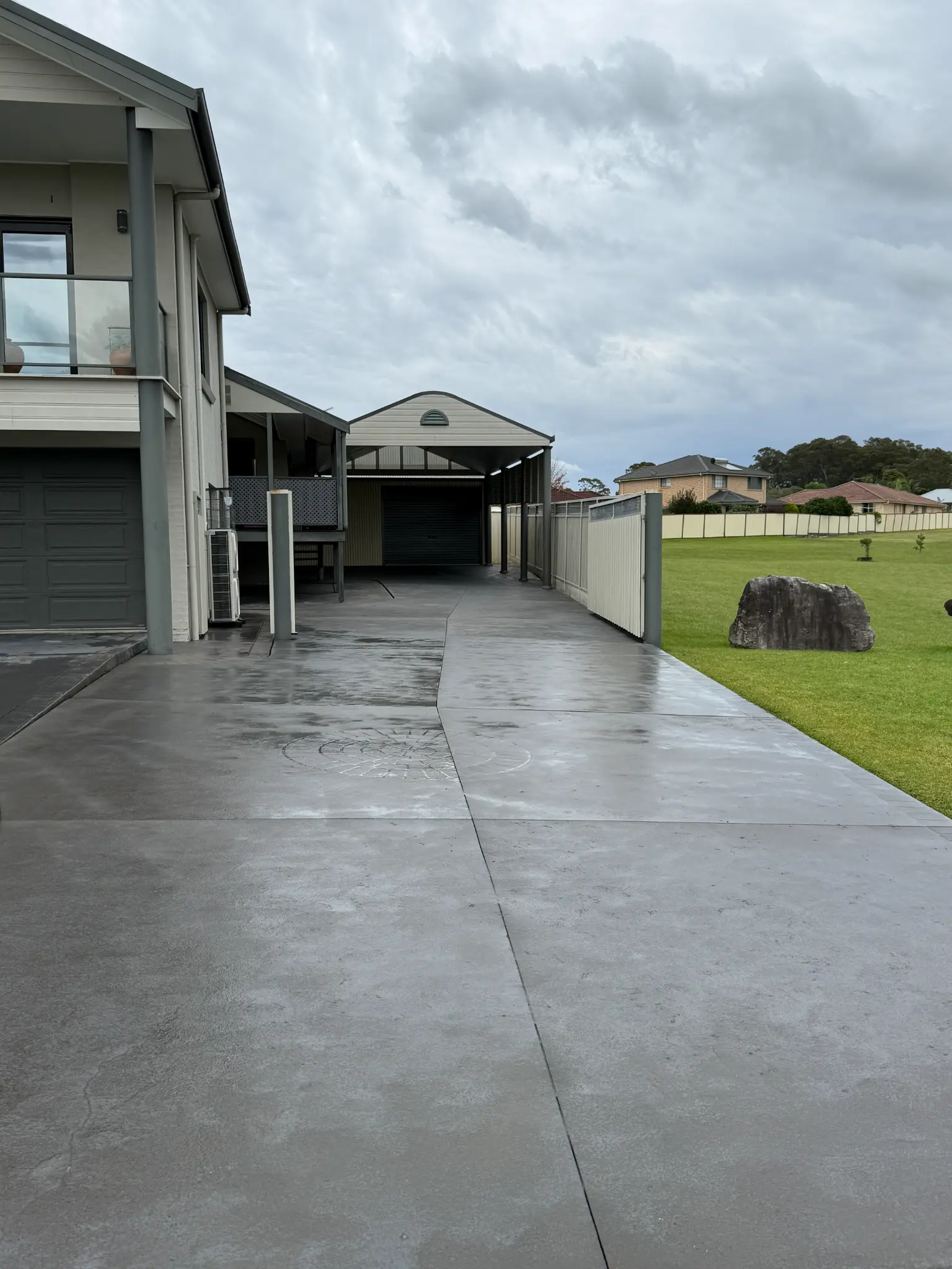 Large Driveway Sealed