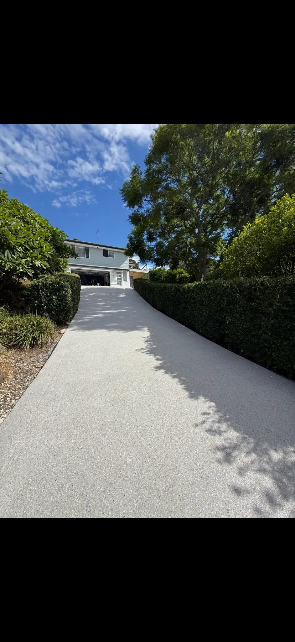 Sloped Driveway Resurfacing