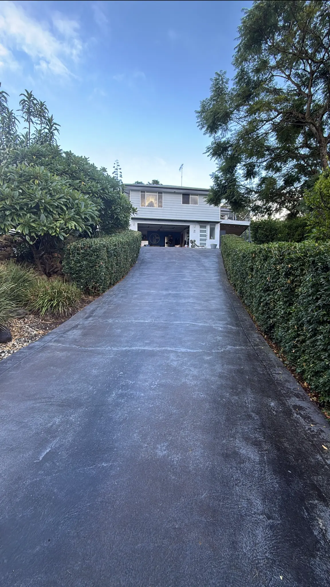 Charcoal Sealed Long Driveway