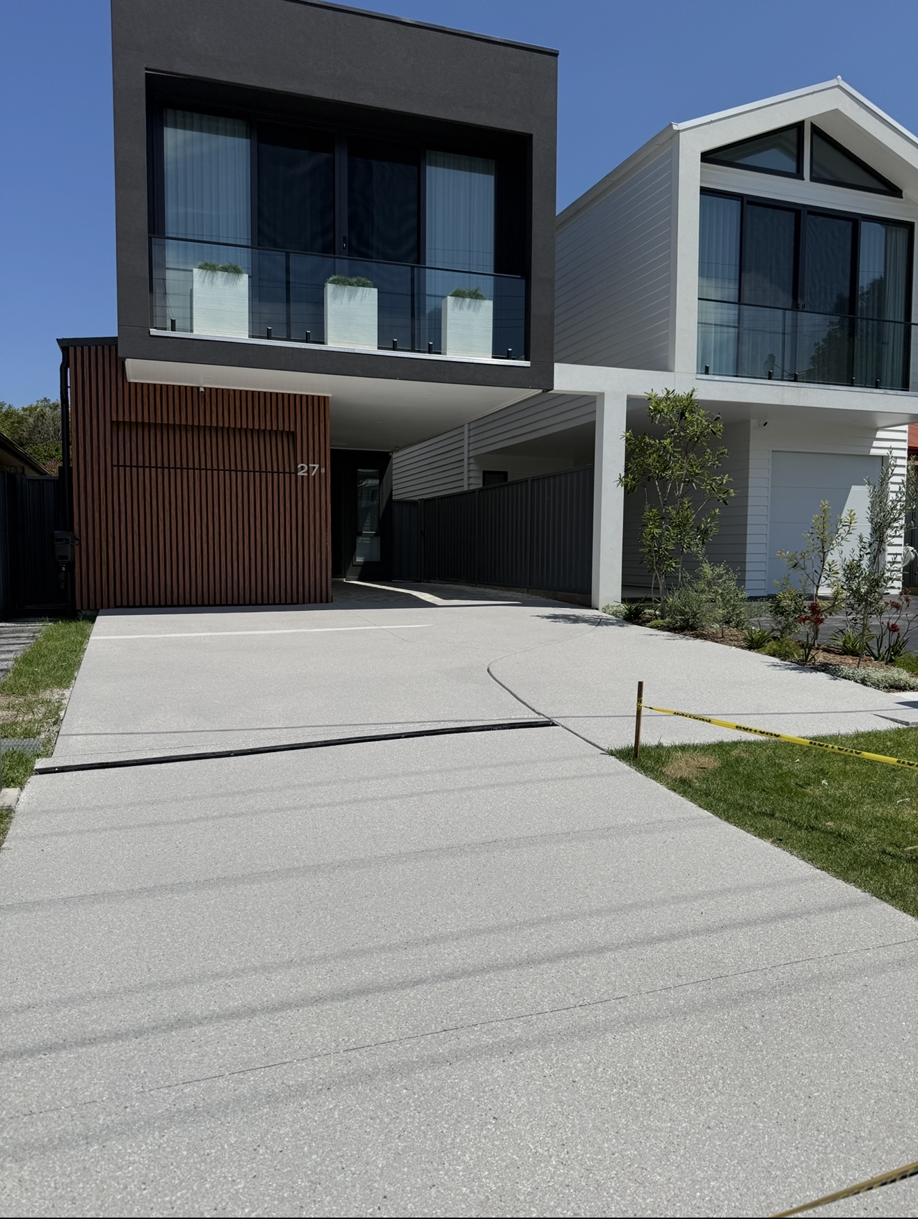 Light Grey Spraycrete Finish