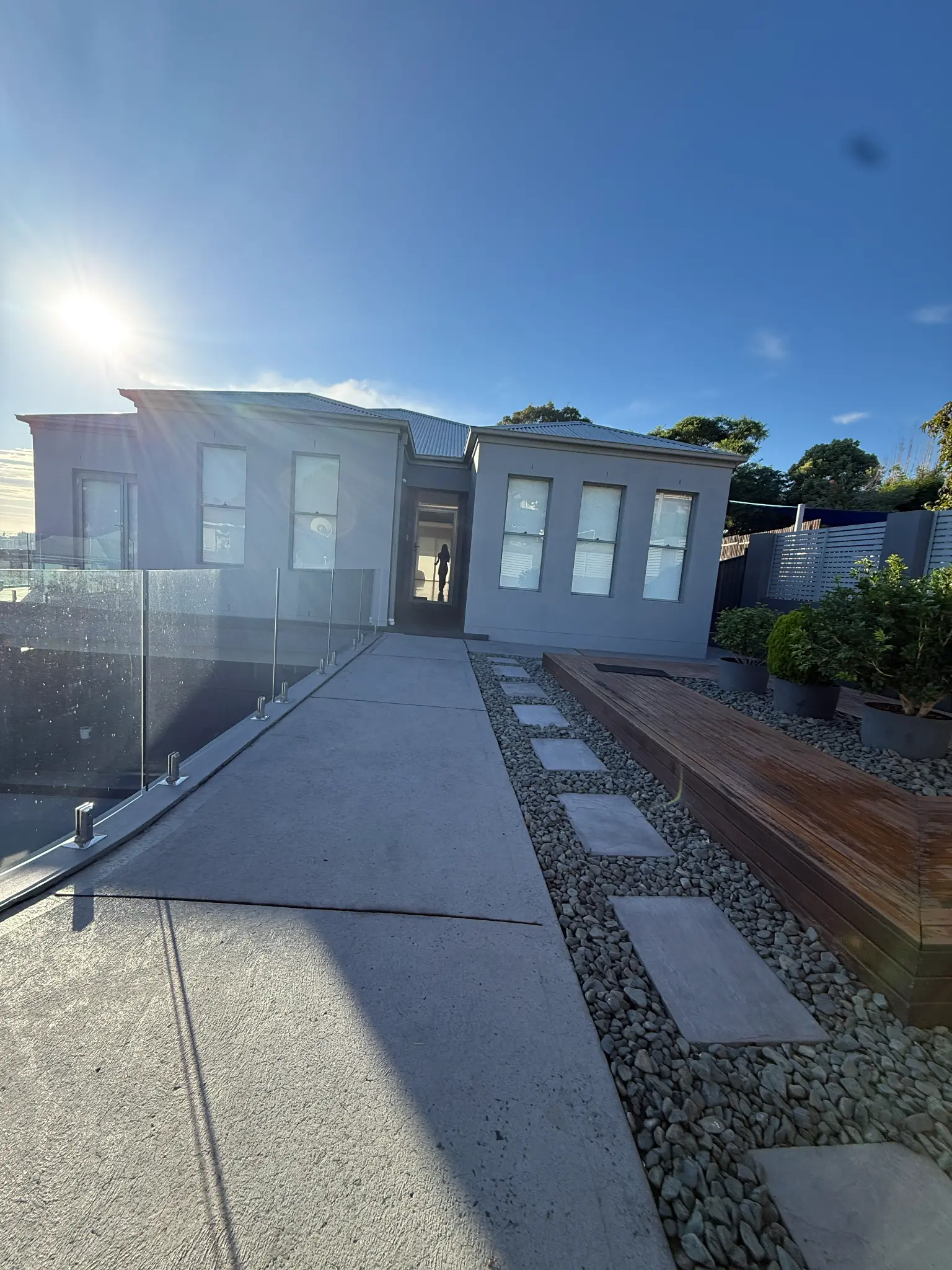 Light Grey Walkway & Patio